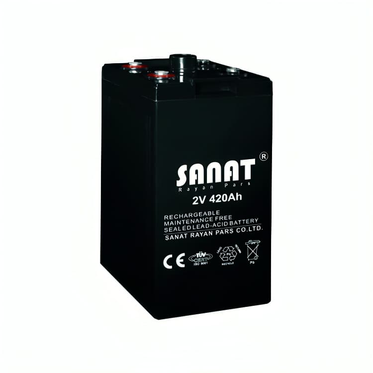باتری سیلد اسید سربی 2 ولت 420 آمپر- ساعت 